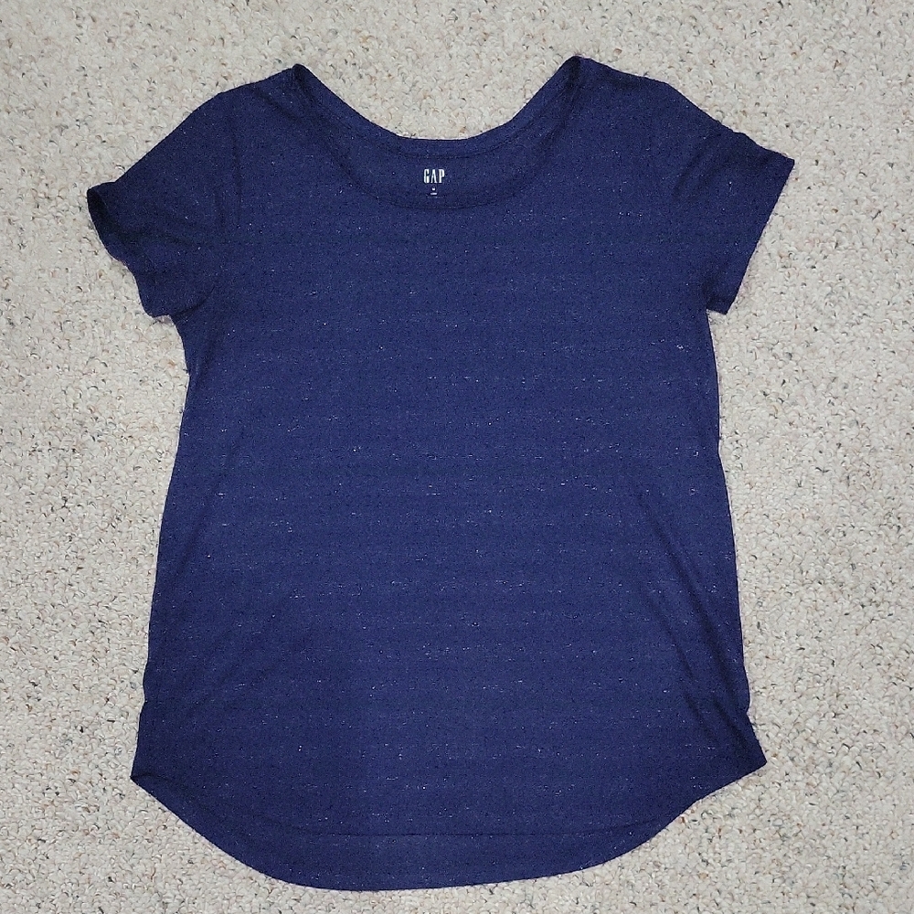 GAP Deep Blue Short Sleeve Tee